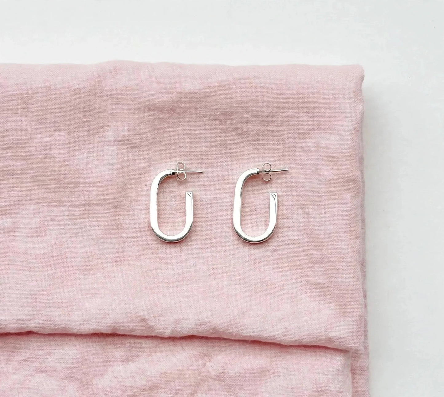 Arracadas Clip Plata.925
