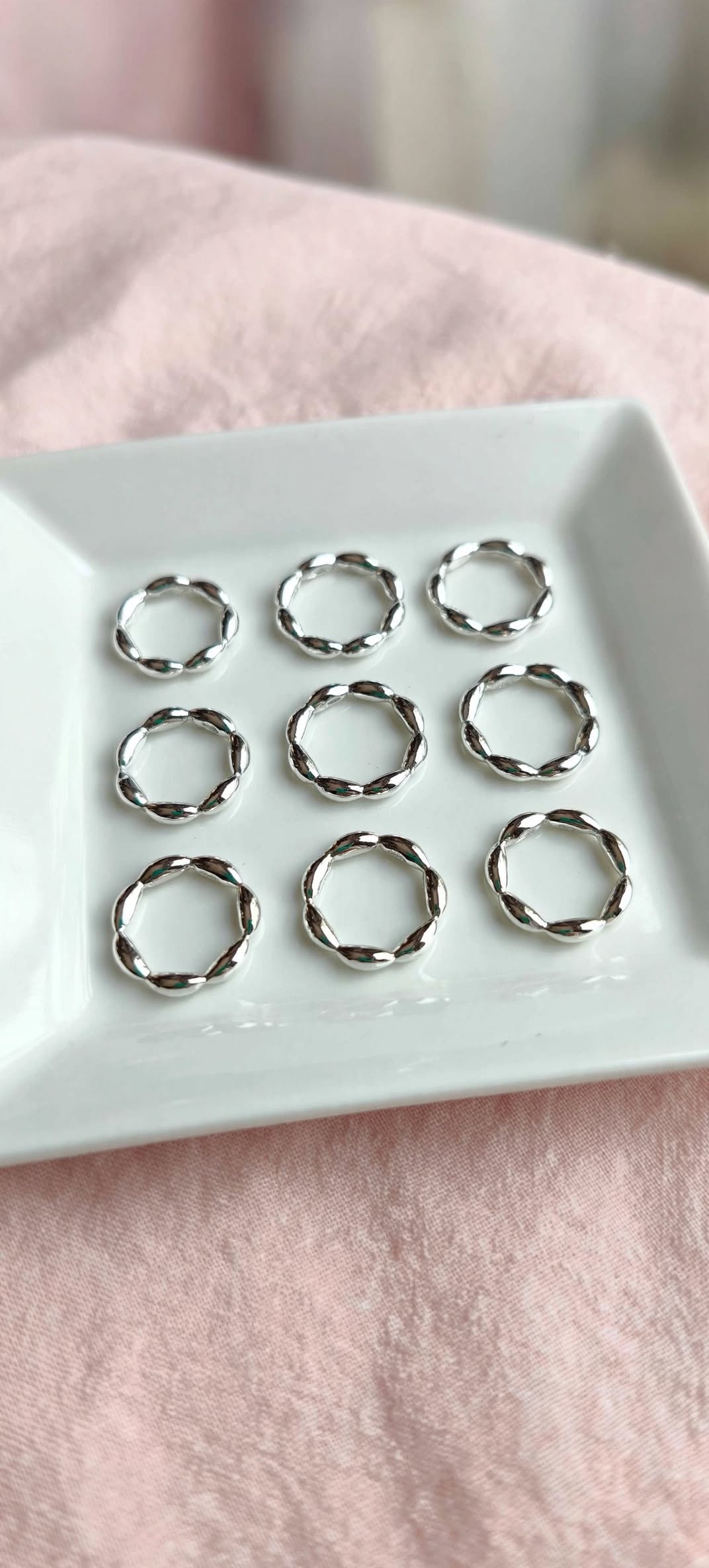 Anillo Carrusel Semilla Plata.925