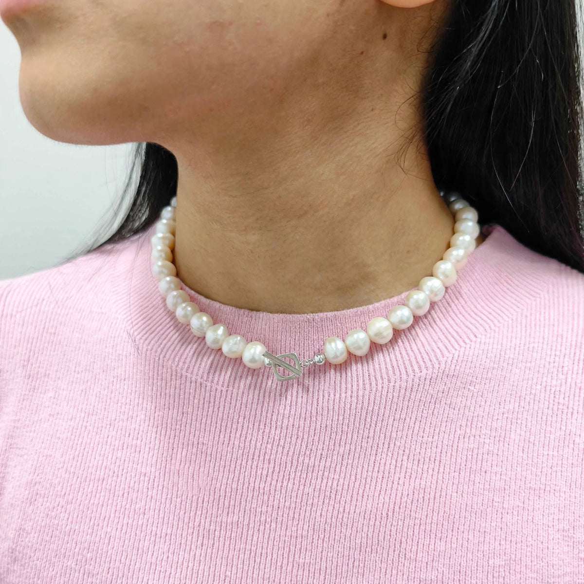 Collar Perla de Río CHOKER