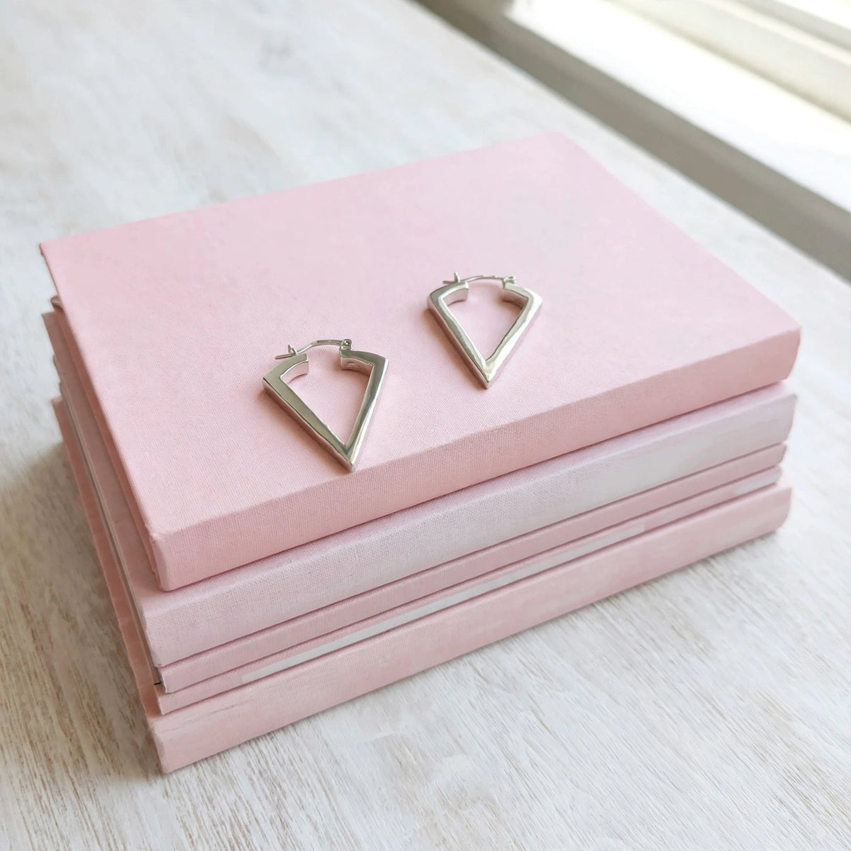Aretes Helado Plata.925