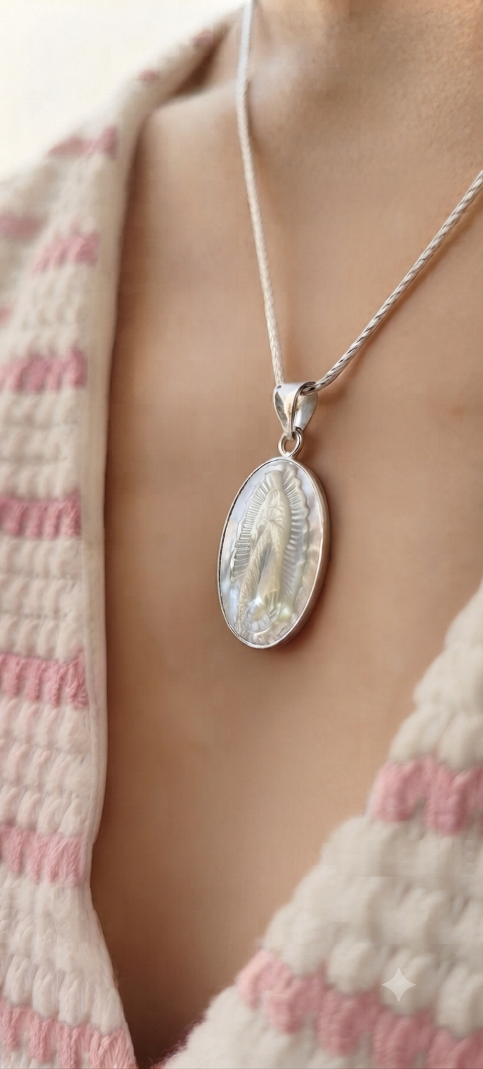 Virgen de Guadalupe en Madre Perla