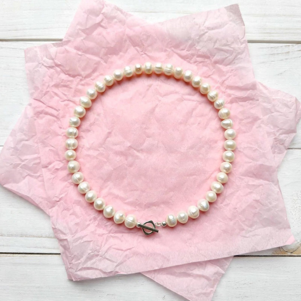 Collar Perla de Río CHOKER