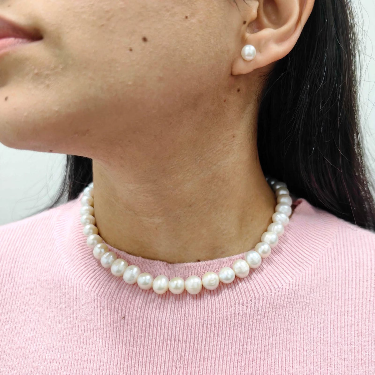 Collar Perla de Río CHOKER